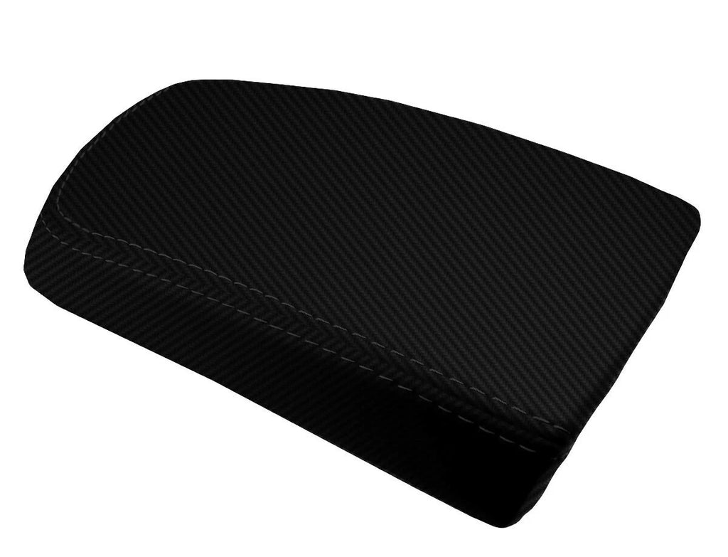 Carbon Fiber Console Lid Armrest Cover for Toyota Yaris (2008–2011)