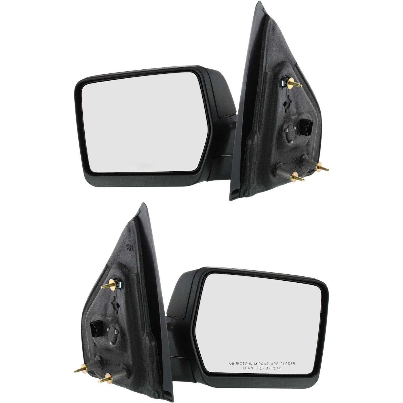 Power Mirror Set of 2 for Ford F-150 (2004–2014) Manual Fold Heated