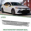 Set of 4 Weatherstrip Window Seal No. 7572006150/7574006130 for Toyota Camry (2012–2014)