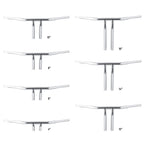 T-Bar Handlebar for Harley FLST FXST Sportster Dyna (4/6/8/10/12/14/16'')