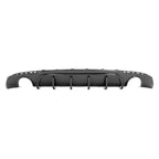 Carbon Exhaust Shark Fins Rear Diffuser Bumper Lip for Chrysler 300 SRT (2015–2023)