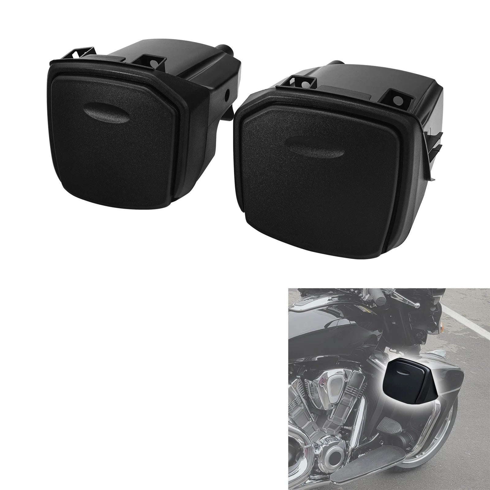 Lower Fairings Storage Box for Indian Challenger Pursuit Dark Horse (2020–2025)