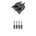 Ignition Coil & Denso Iridium Spark Plugs Kit for Neon Wrangler (1995–2006)
