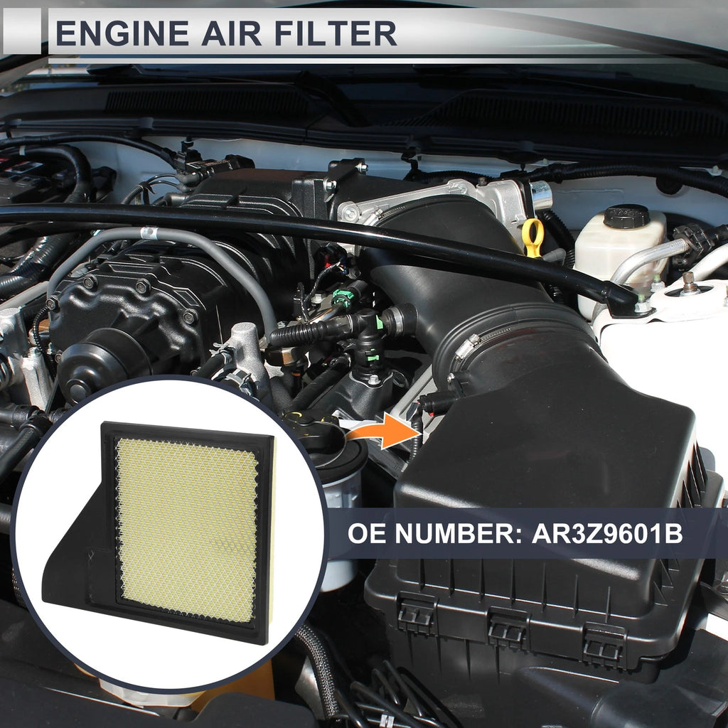 Car Engine Air Filter No.AR3Z9601B for Ford Mustang (2015–2023)