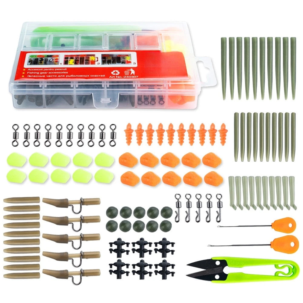 110PCS Carp Tackle Kit for Fishing Accessories