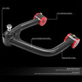Set of 2 Black Front Upper Control Arms for Toyota Sequoia Tundra (2007–2022)