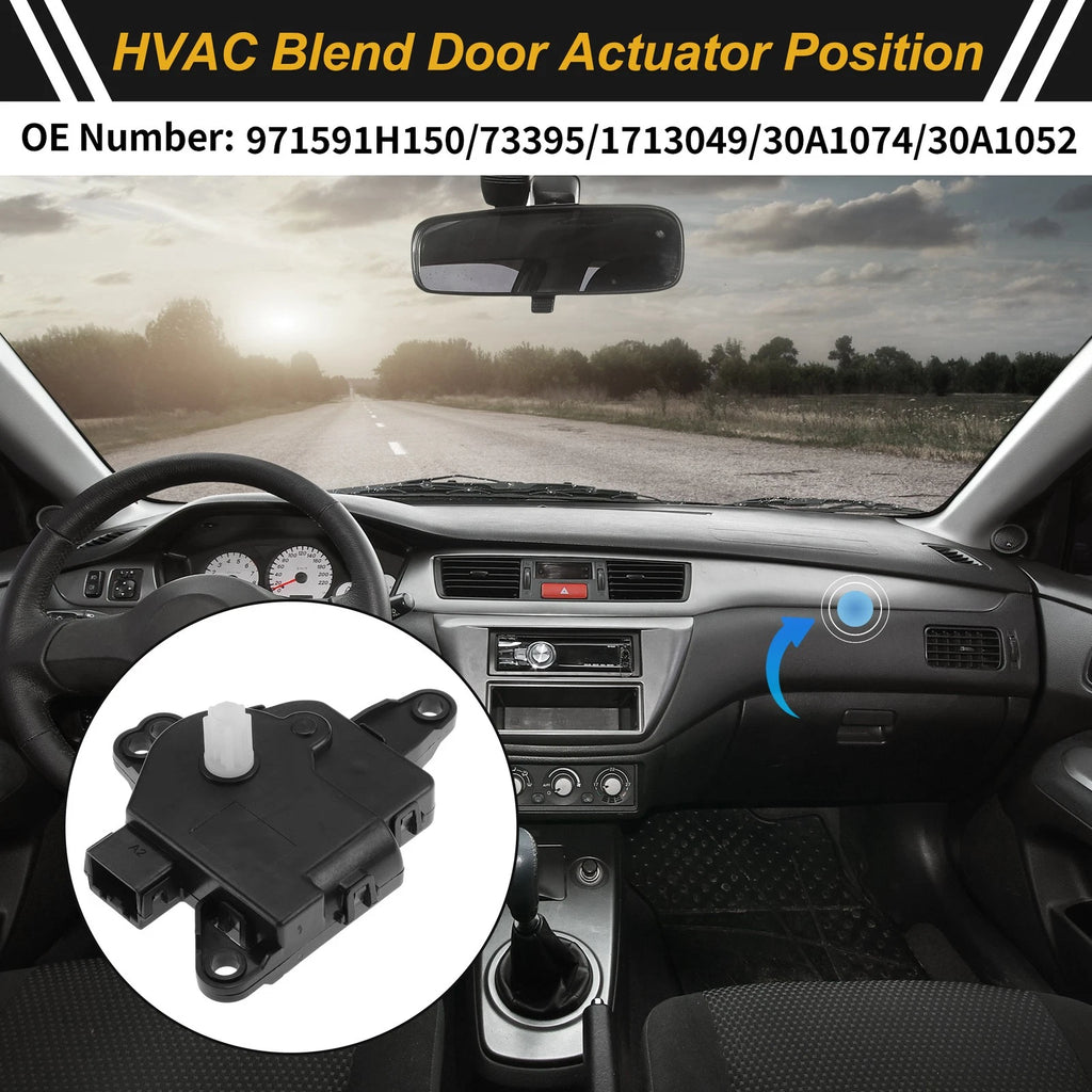 HVAC Heater Blend Door Actuator for Hyundai Elantra (2011–2016) No. 971591H150