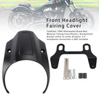 Front Headlight Fairing Cover for Harley Breakout FXBR FXBRS (2018–2024) Matte Black