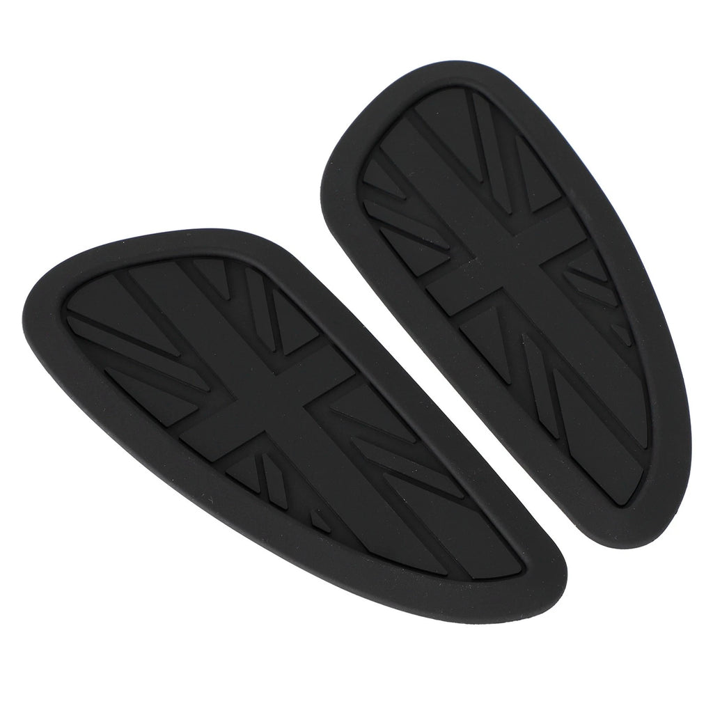 Fuel Tank Knee Pads Union Jack for Bonneville T100 Thruxton Scrambler T120 (2016–2023)