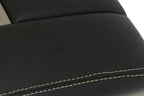 Leather Console Lid Armrest Cover for Audi Q7 (2007–2015) Beige Stitch