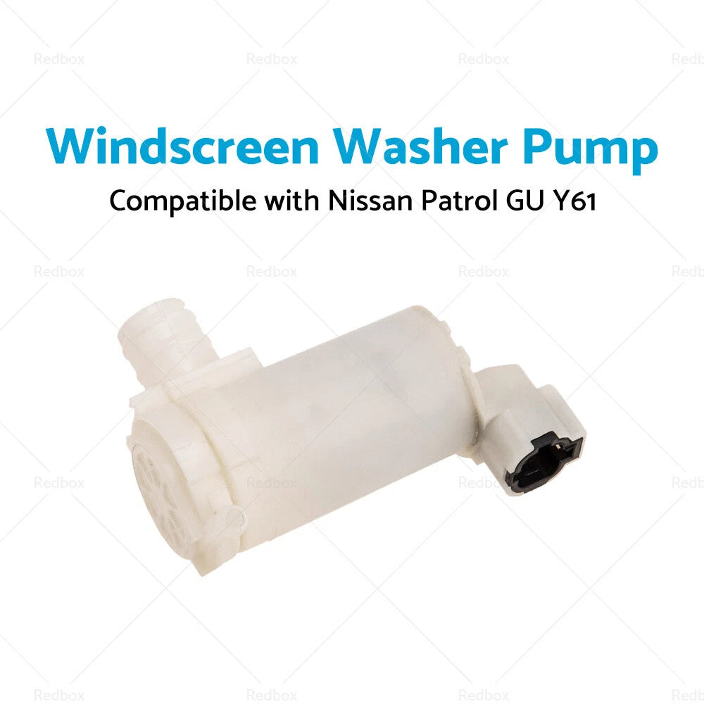 Windscreen Washer Pump Motor for Nissan Patrol GU Y61 (1998–2012)