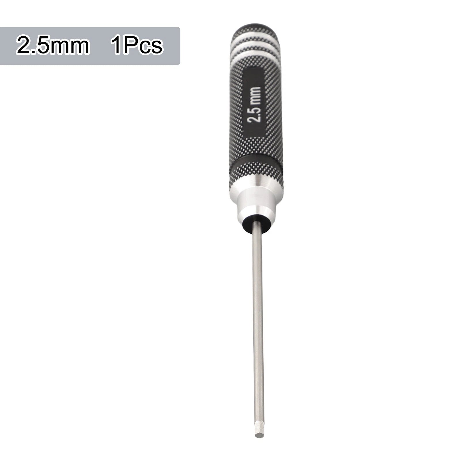 Precision Hexagon Wrench Screwdrivers Set of 7 Non-Slip Aluminium Handle