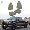 Set of 2 Leather Seat Covers for Ford F250 F350 F450 (2002–2007) Gray