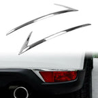 Rear Bumper Fog Light Cover for Mazda CX-5 2017-2021 Silver