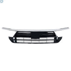 Front Bumper Upper Grille with Chrome Trim for Honda Odyssey (2021-2023)