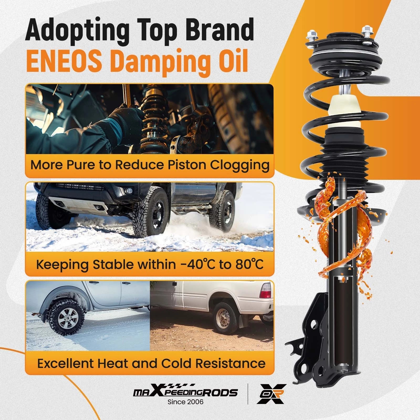 Complete Struts Control Arms Kit for Honda Civic 2006-2011