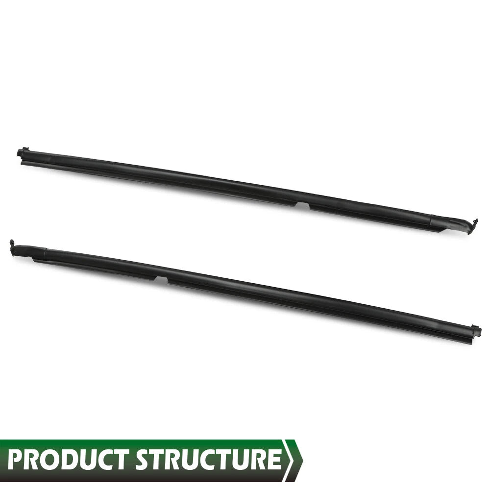 Set of 2 Window Sweep Felt Weatherstrip Seals for Mazda Miata MX-5