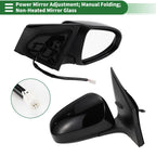 Right Side Door Mirror for Toyota Corolla (Non-Heated, 2003–2008)