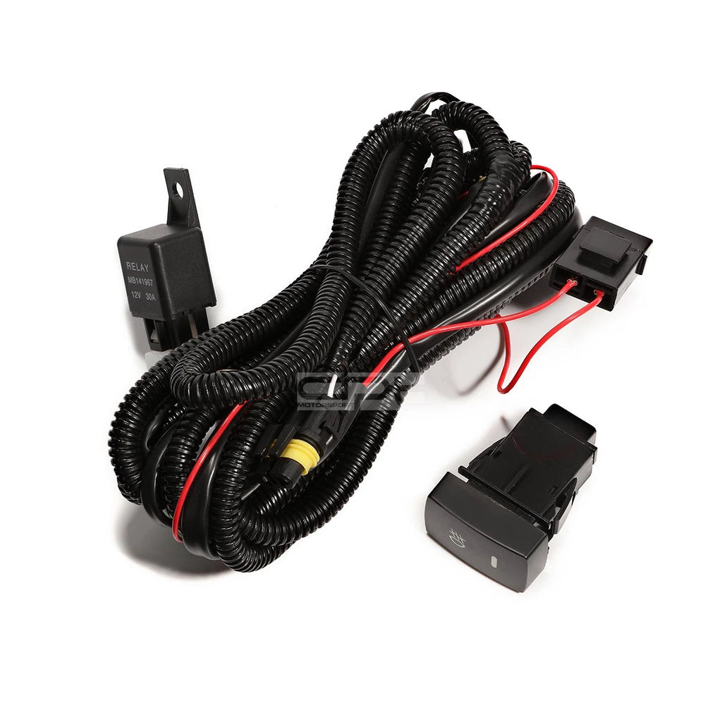 Fog Light Lamp Pair with Bezel and Switch Kit for Honda Civic 2012