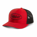 Peterbilt Truck Hat Red Black Mesh Richardson 112 Cap