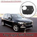 1 Pc Fog Light Grill for BMW X6 (2012–2014) No. 51117312606 Black