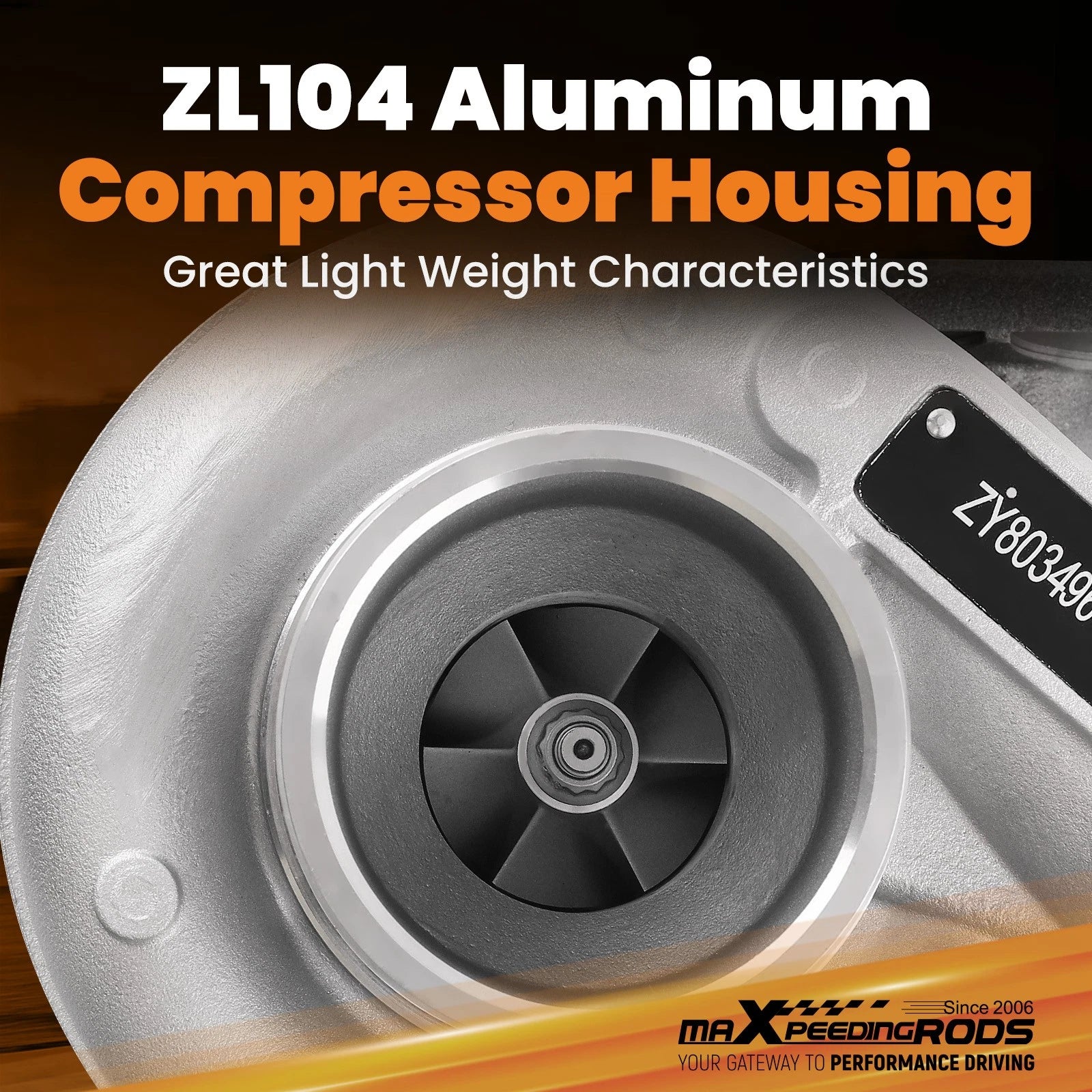 Turbocharger for Cummins 4BT 4BTA 3.9L New Holland (90HP, 3802848)