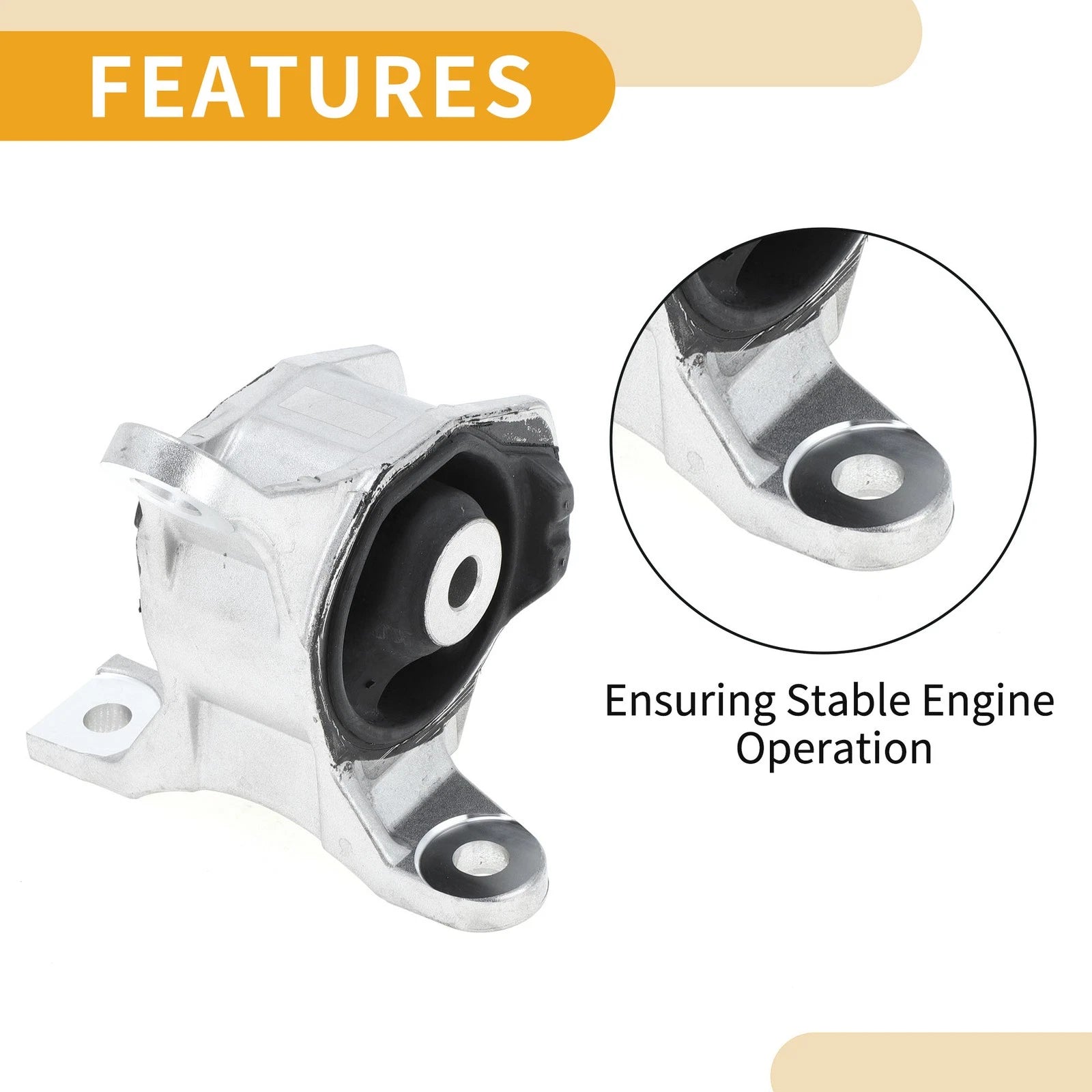 Engine Motor Left Mount for Honda Civic FB3 (2011–2014) 2.0L