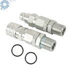 Hydraulic Quick-Connect Coupler for John Deere 27C 27D 260 325 CT332 (2000–2023)