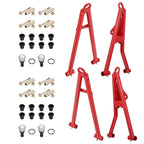 Front Upper & Lower A-Arm Kit for Polaris Scrambler 850 2013–2023, 1000 XP 2014–2016
