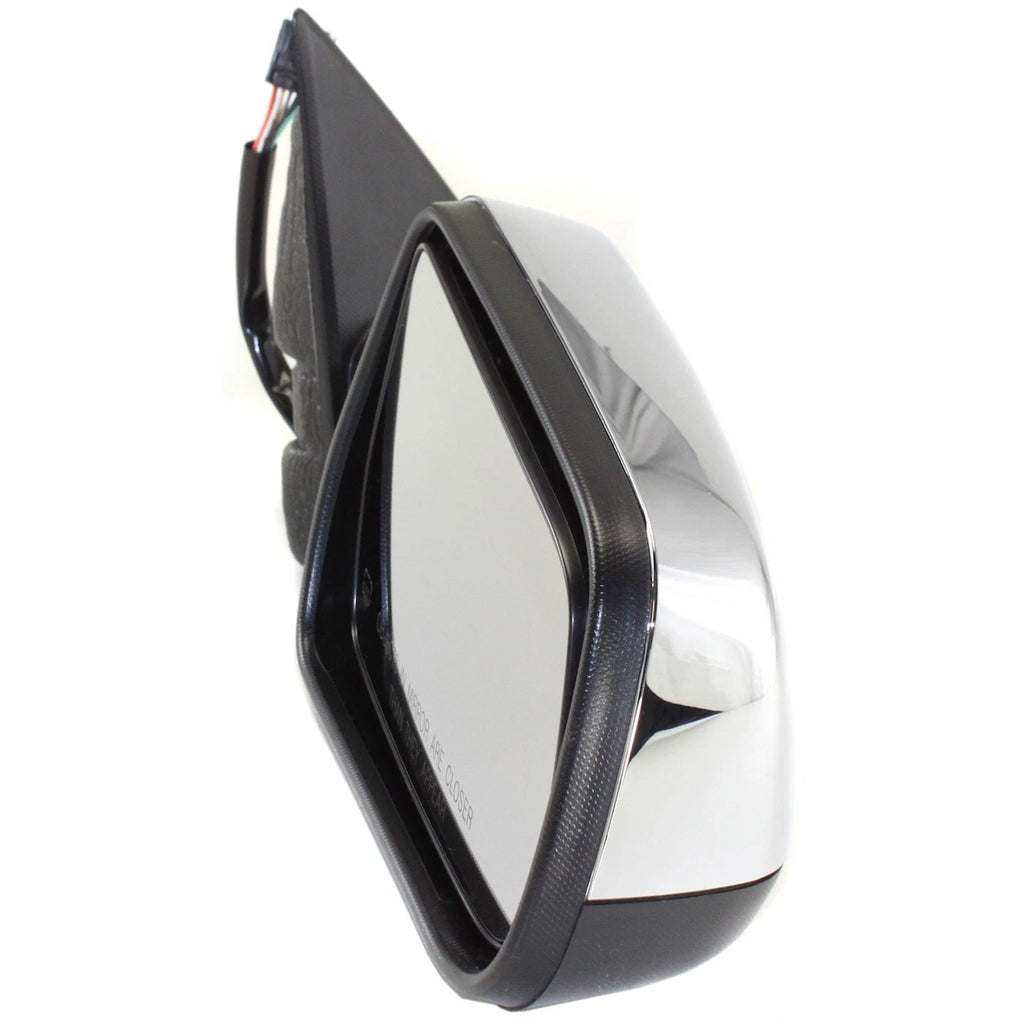 Power Mirror for Chevrolet Equinox (2010–2017) Right Manual Fold Chrome Memory