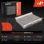 Activated Carbon Cabin Air Filter for Jeep Compass Renegade (2017-2023)