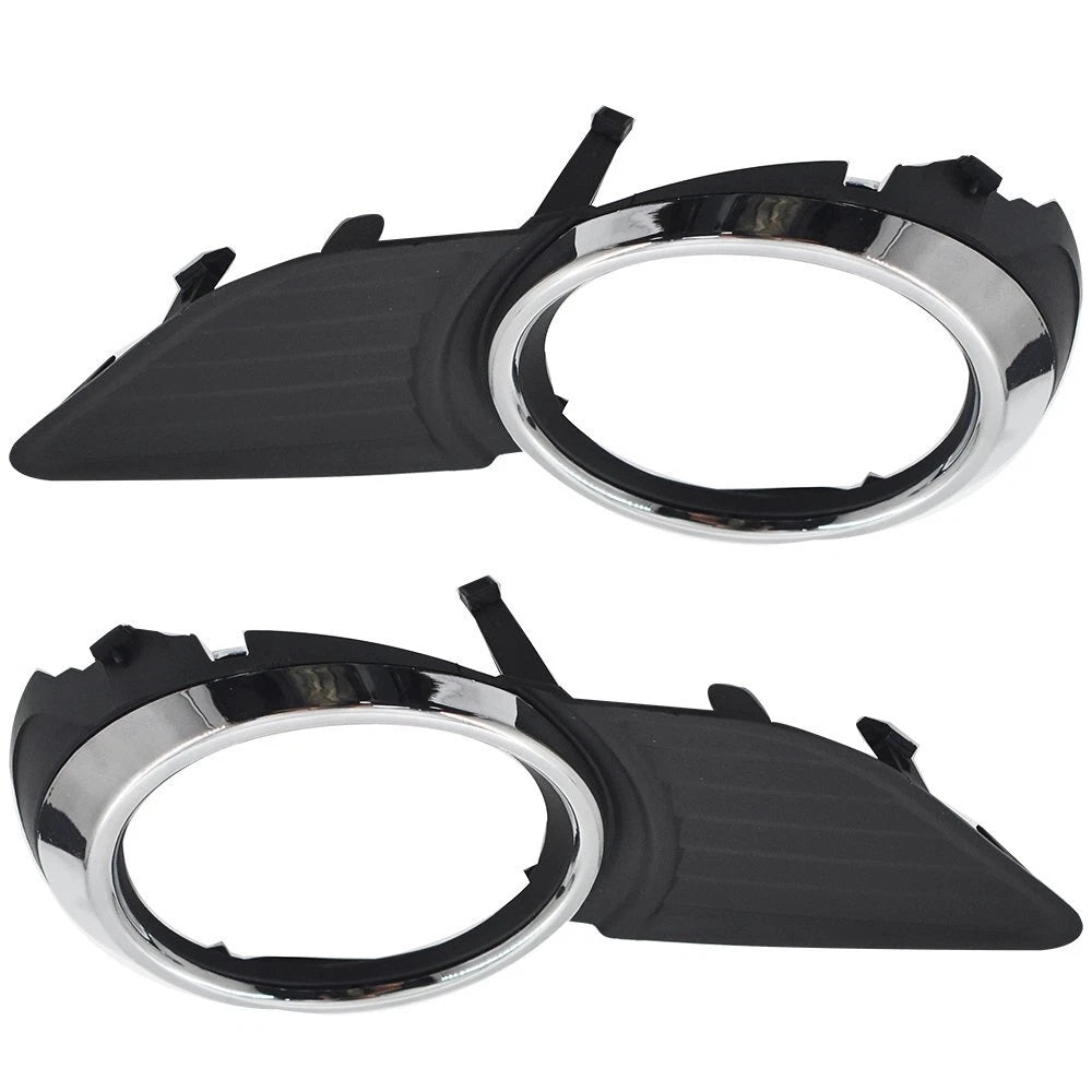 Chrome Front Bumper Fog Light Cover for Toyota Sienna (2011–2017)