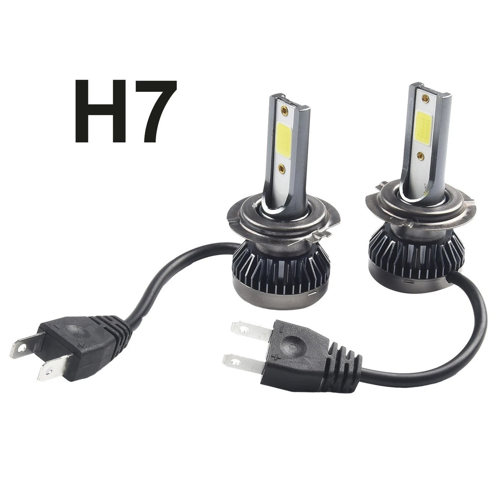 2X 110W LED Headlight Bulbs 6000K 20000LM Waterproof Anti Flicker for