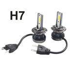 2X 110W LED Headlight Bulbs 6000K 20000LM Waterproof Anti Flicker for