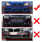 Front Bumper Lip Spoiler for BMW 5 Series F10 F11 M5 (2011-2017)