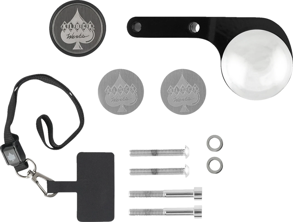 KLOCK WERKS Switch Mount for Challenger (KWD-04-0608-B) Black