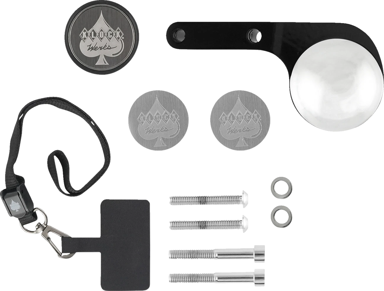 KLOCK WERKS Switch Mount for Challenger (KWD-04-0608-B) Black