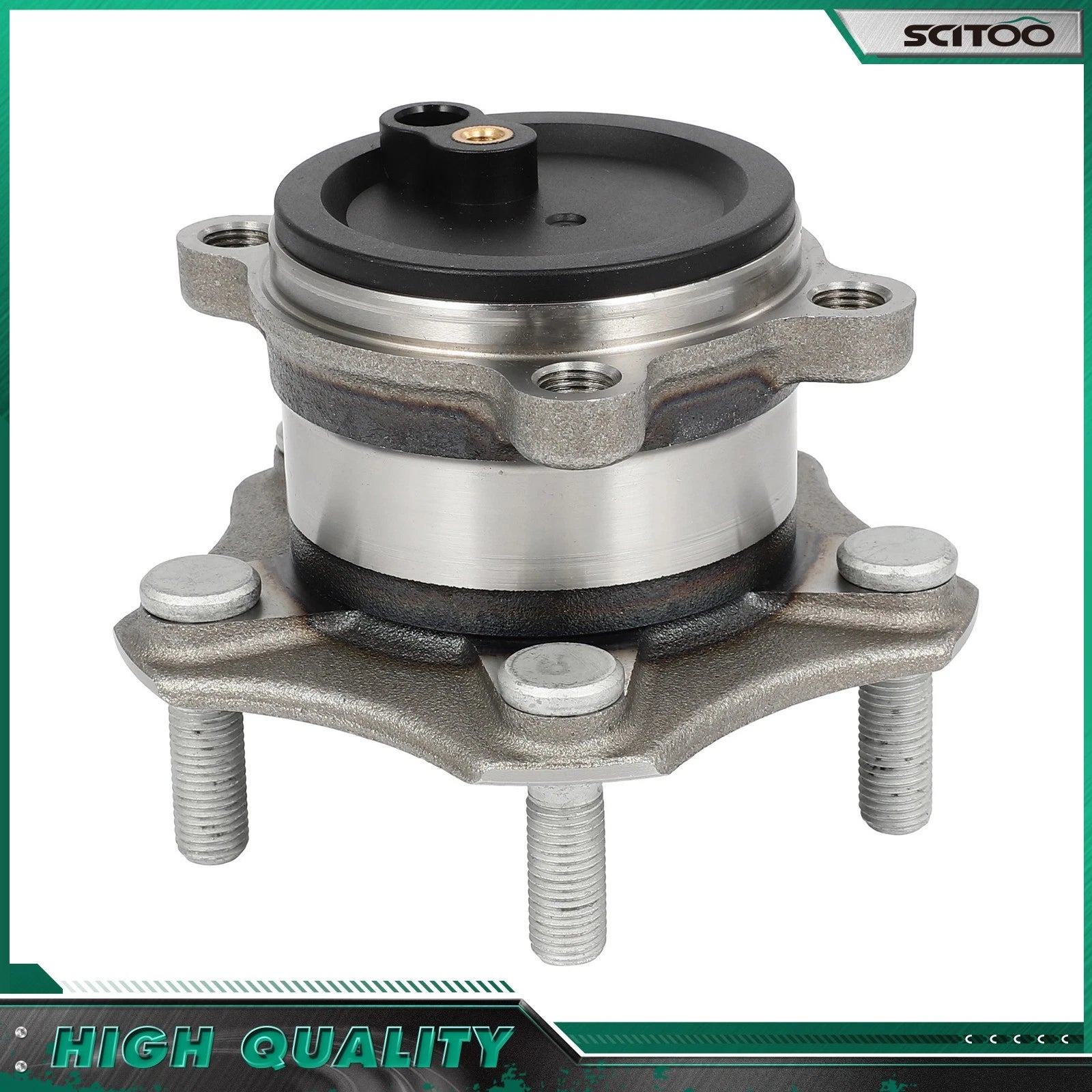 Rear Wheel Bearing Hub for Mazda 3 Sport (2014–2018) FWD W/ABS