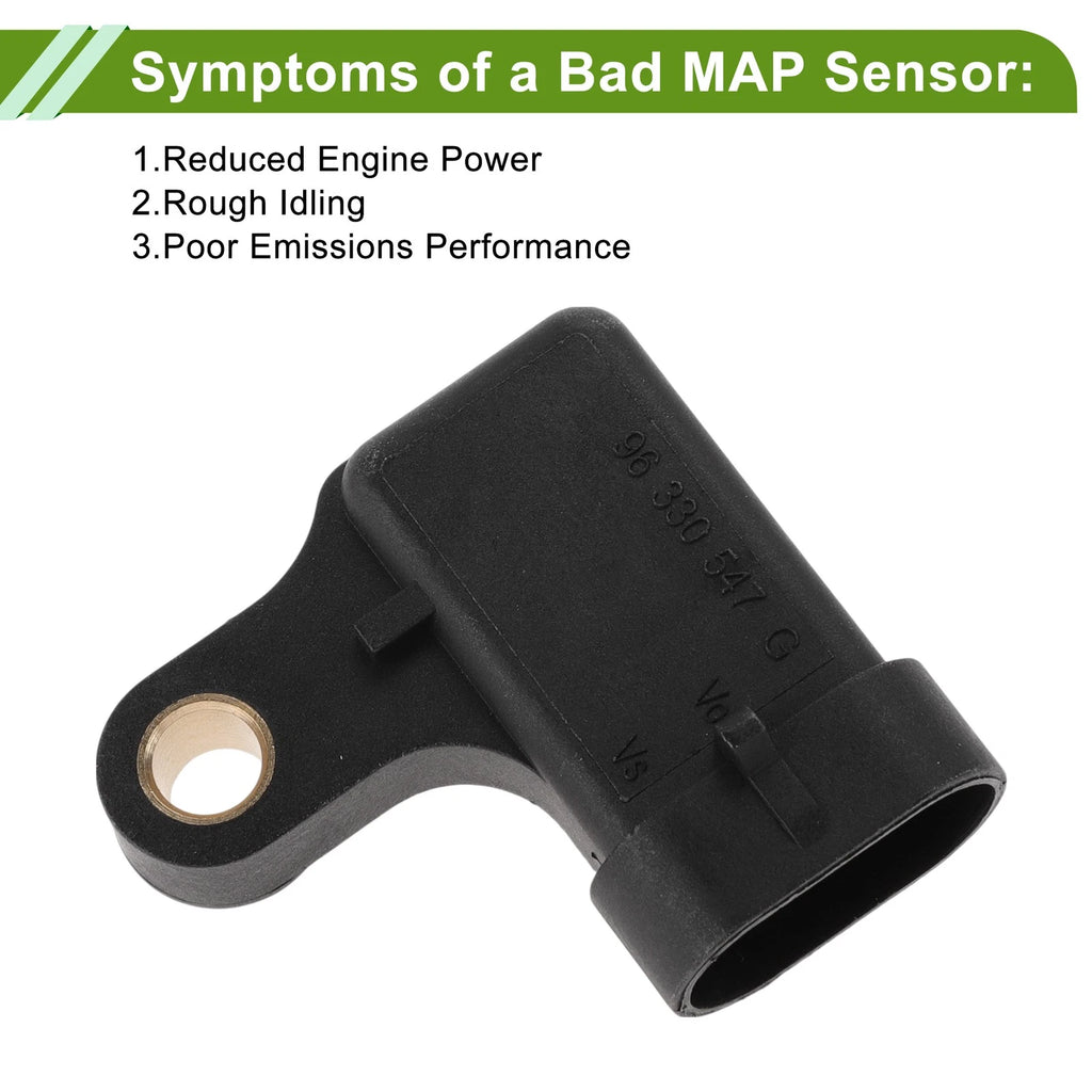 MAP Sensor for Chevrolet Aveo 4DR (2004–2011) No.96378860