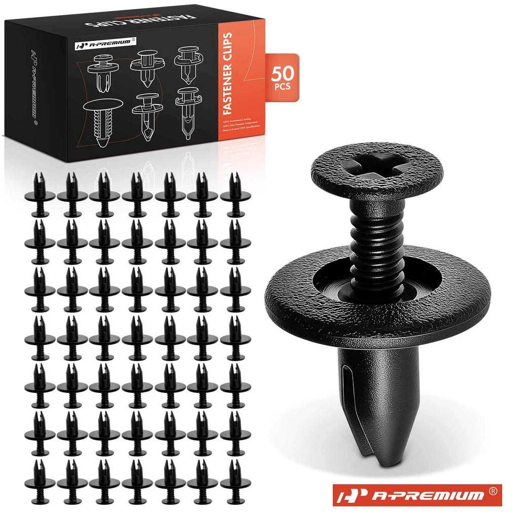 50x Nylon Retainer Clips for Ford Focus 