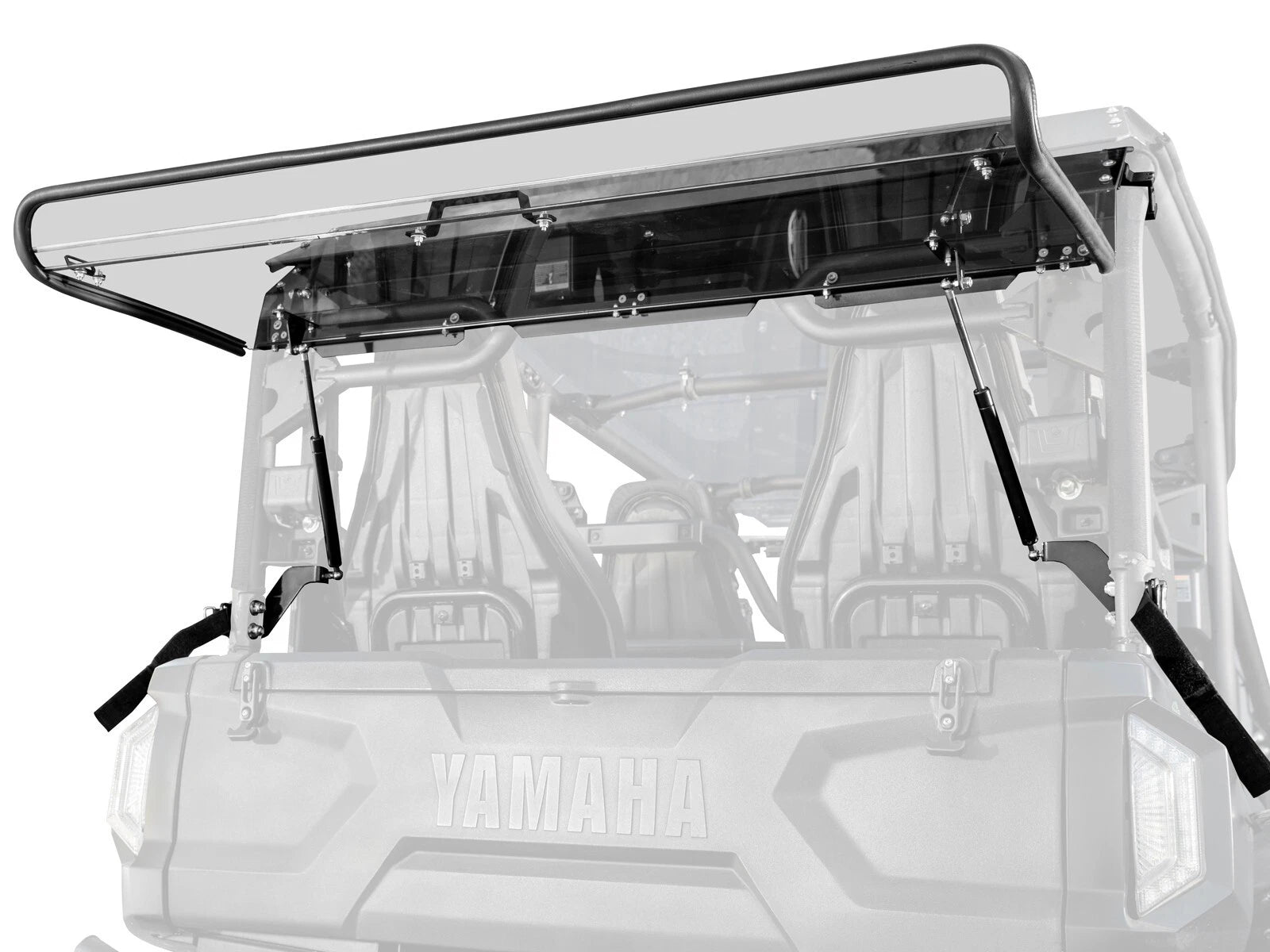 Scratch Resistant Flip Rear Windshield for Yamaha Wolverine RMAX 4/X4 (2021–2023)
