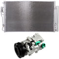 AC Condenser and Compressor Cooling Kit for Kia Sorento Hyundai Santa Fe (2011–2012)