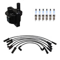 Set of 6 Denso Ignition Coil Wires & Bosch Iridium Spark Plugs for Silverado 1500