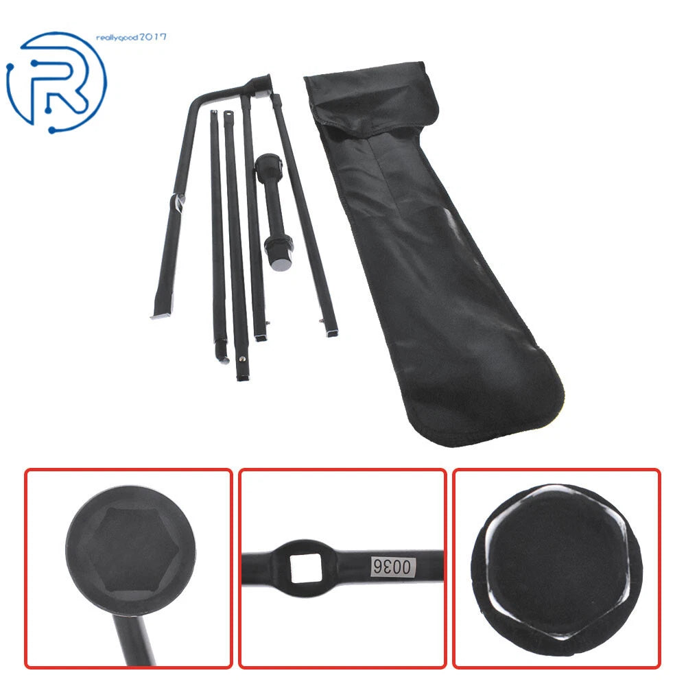Spare Lug Wrench Tire Tool Kit for Dodge Ram 2500 3500 (2007-2015)