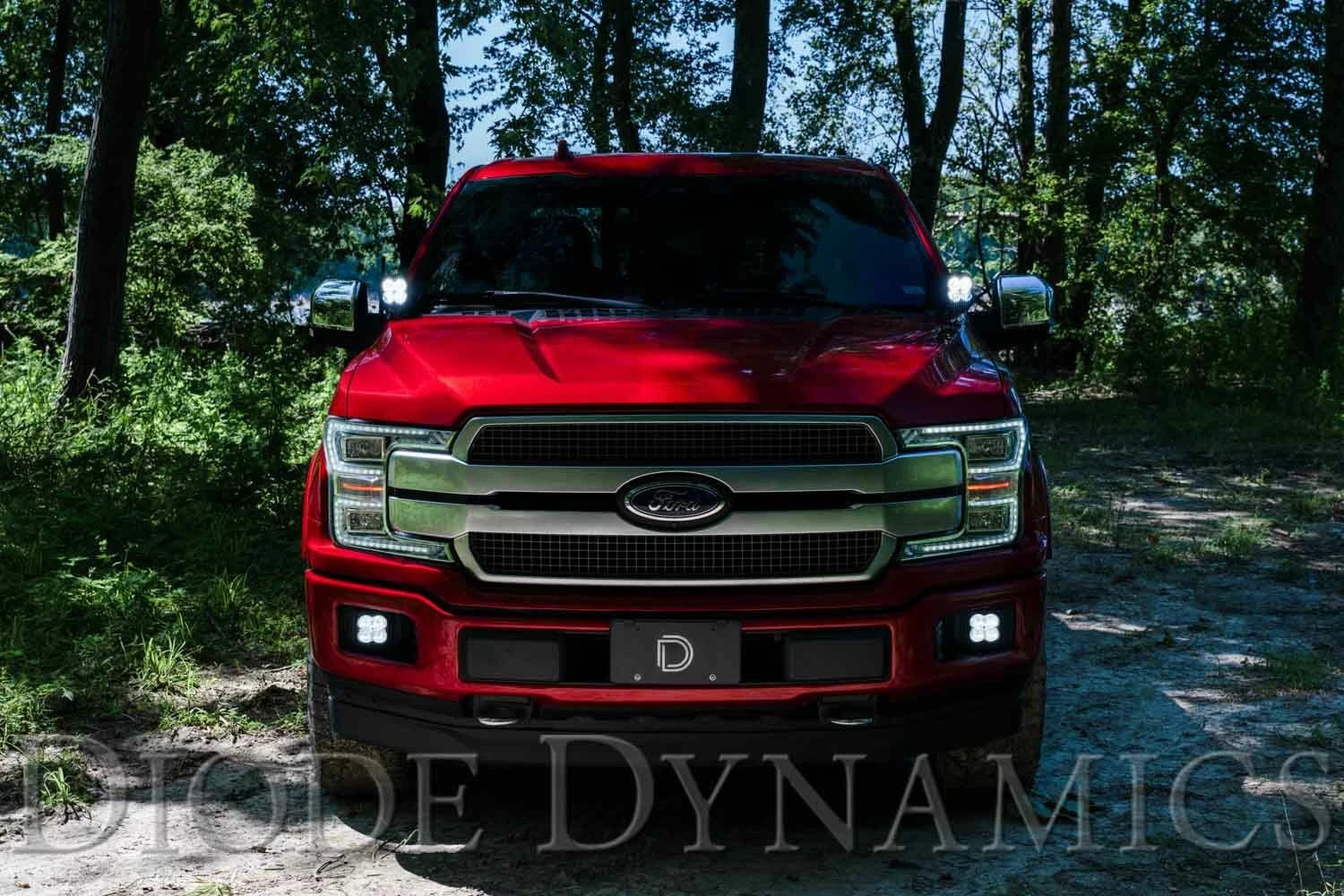 LED Ditch Light Brackets for Diode Dynamics for 2015-2020 Ford F-150 Raptor