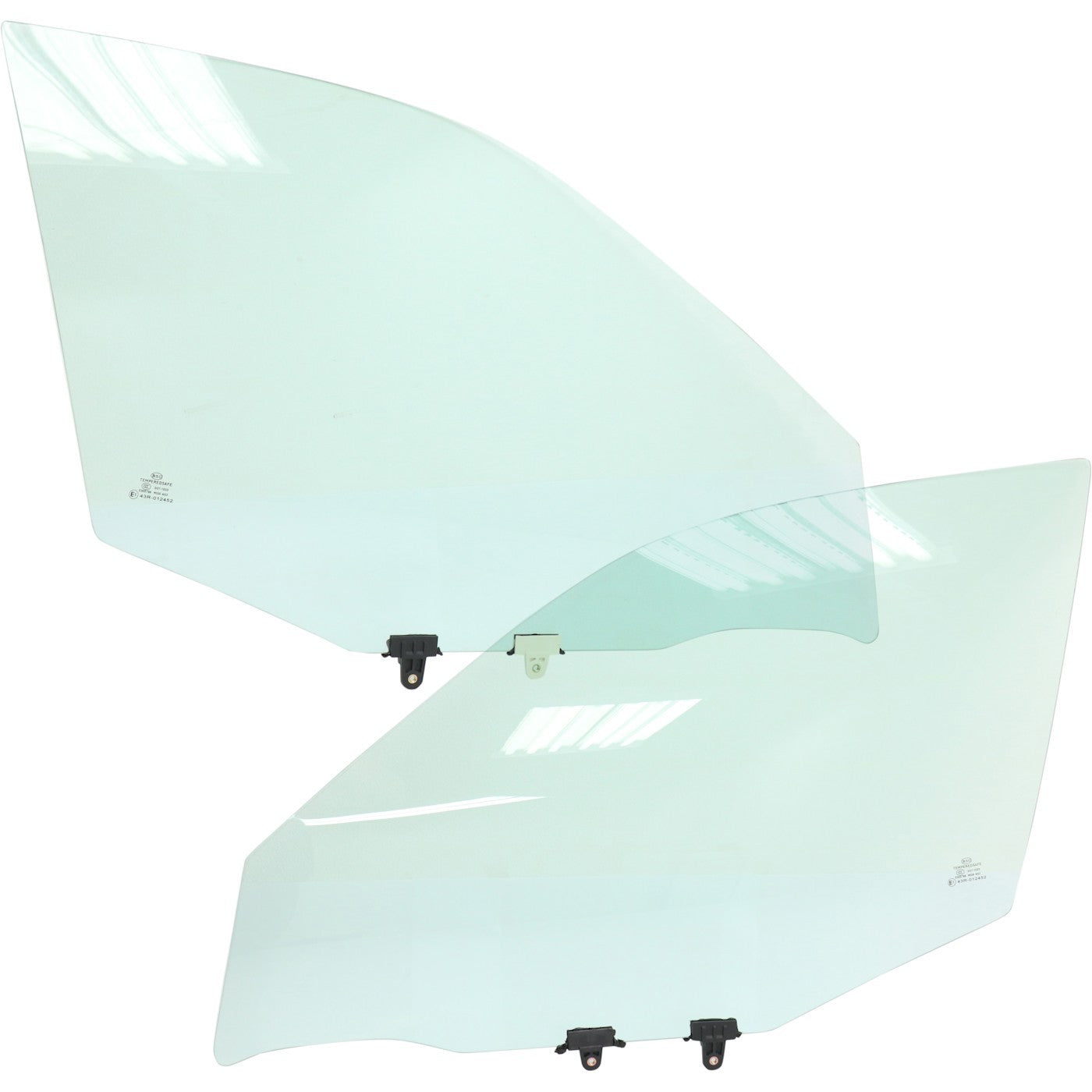 Set of 2 Door Glass for Nissan Sentra (2002–2006)