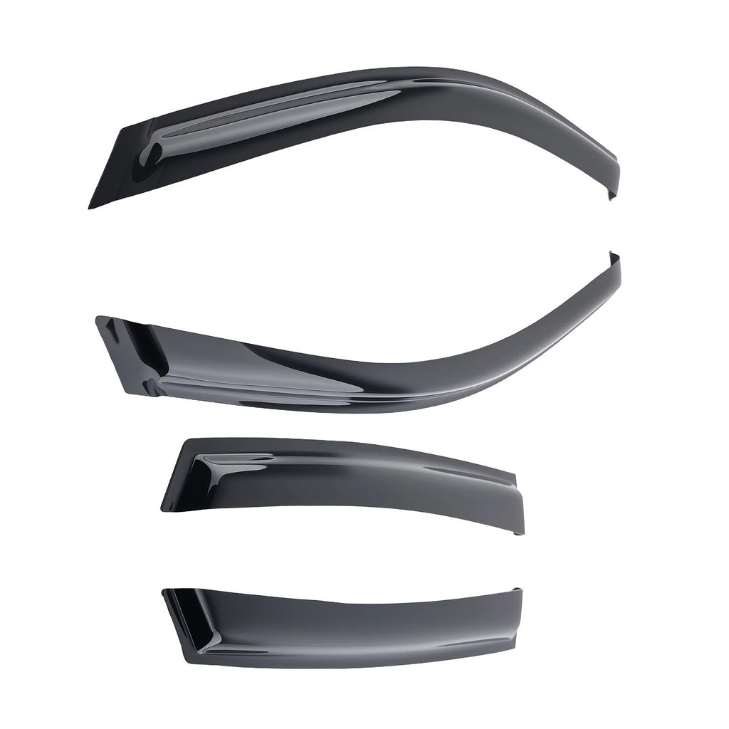 Wind Deflectors Rain Guards for Subaru Impreza 2008-2011 Set Outside Mount