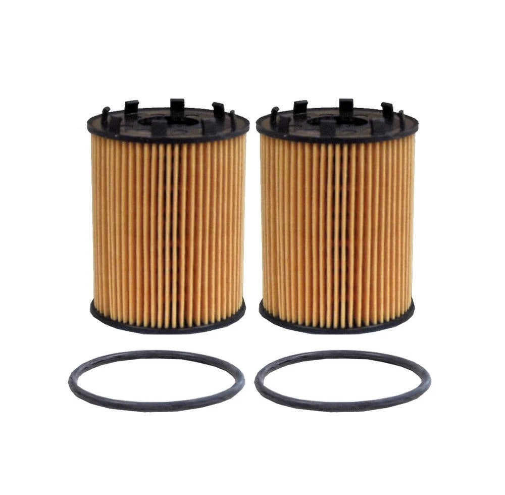 2X Wix 57341 Engine Oil Filter Kit for
