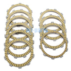 Clutch Friction Plate Kit for Suzuki TL1000 SV/SW (1997–1998) 21441-31E50 21442-31E00