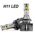 2X H11 LED Headlight Bulbs for NOVSIGHT (6500K, 30000LM)